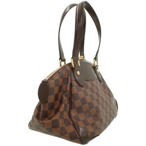 Louis Vuitton Brown Ebene Shoulder Damier Verona Semi Bag